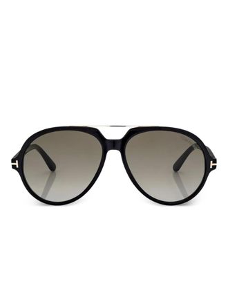 Tom Ford Eyewear Aalto zonnebril met piloten montuur - Zwart