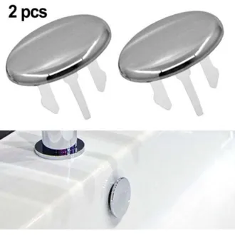 OEM 2 Coperture Di Ricambio Per Il Troppopieno Del Lavello, Anello Decorativo Rotondo In Abs