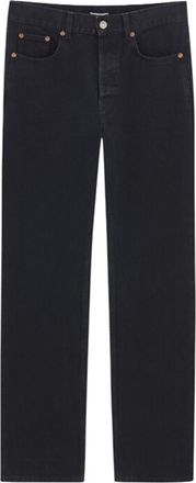 Saint Laurent Black Mid Rise Jeans