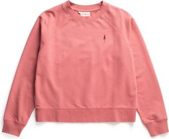 NIKIN Treesweater Raglan Pullover f&uuml;r Damen | rosa/rot