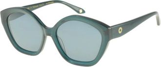 Ines De La Fressange Marylin Zonnebrillen Acetaat - Dames - Zonnebrillen - Groen - ONE Size - Accessoires