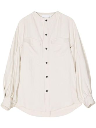 Toga Archives Camicia senza colletto - Toni neutri