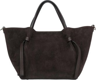 Estro & Luminara Boat Bag - Dames - Shoppers - Bruin - ONE Size - Leer - Tassen