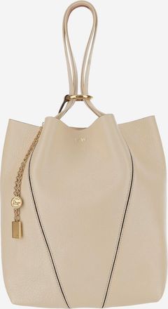 Chlo&eacute; Chlo&eacute; Chlo&eacute; Spin Einkaufstasche aus granatrotem Leder