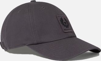 Belstaff Mens BELSTAFF PHOENIX LOGO CAP TORNADO GREY - Black - Size: 1 size