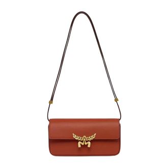 MCM Himmel Shoulder Bag - female - MCM - Shoulder Bags - Brown - ONE SIZE - Bags