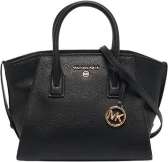 Michael Kors Pre-owned Handbag - Dames - Vintage Handtas - Zwart - ONE Size - Leer - Vintage