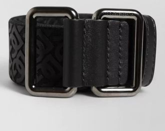Dolce & Gabbana leather logo buckle belt