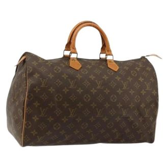 Louis Vuitton Pre-owned Handbags, female, Brown, Size: ONE SIZE Pre-owned Speedy 40 Hand Bag