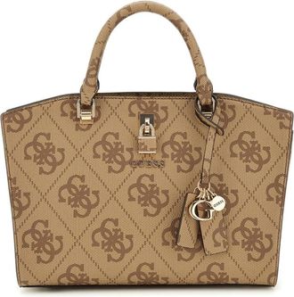 Guess Lorelei Girlfriend Schoudertas Latte - Dames - Handtassen - Bruin - ONE Size - Tassen