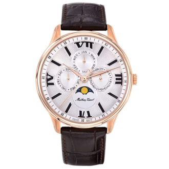 Mathey-Tissot Mathey-Tissot Mens Edmond White Dial Watch