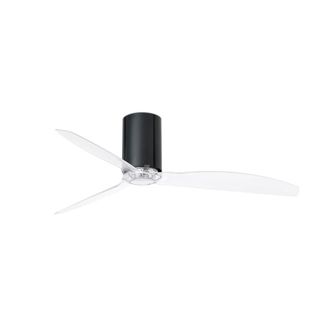 Faro Barcelona Ventilador sin luz pc transparente 128x128x29 cm