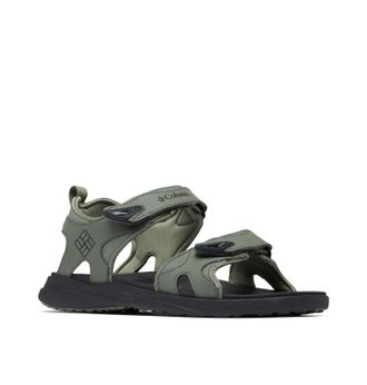Columbia Mens 2 Strap Sport Sandal, Gravel/Black, 9 UK