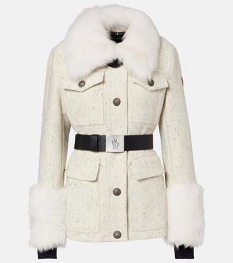 Moncler Devez virgin wool down jacket