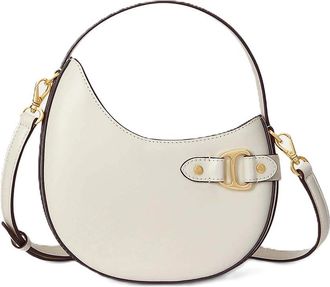 Lauren Ralph Lauren Crs-crossbody-small-natural smth leathr