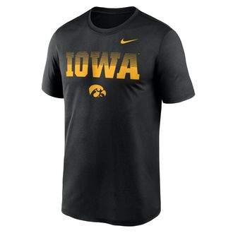 Nike Iowa Primetime Kinetic Mantra Legend Nike Mens Dri-FIT College T-Shirt in Black | NKGK00AIA-XP8