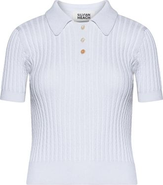 Silvian Heach Donna, Top, Bianco, L, new