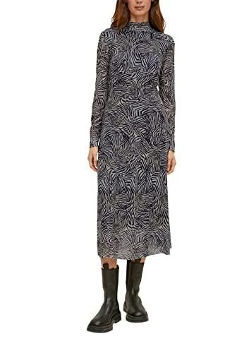 Robe COMMA Taille 36 – Mini Robe Viscose Imprimé Géométrique – Occasion Très Bon état