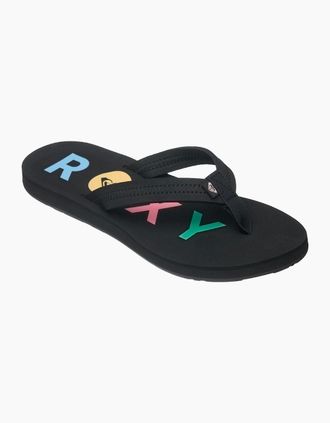 Roxy Womens Roxy Womens Vista IV Sandals - Black - Size: 7.5