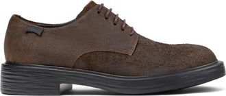 Camper Dean nubuck leren veterschoenen - Bruin