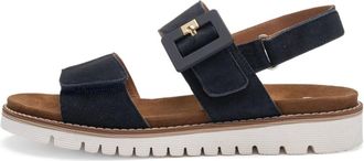Ara Schoenen, Dames, Blauw, 39 EU, Leer, Kent Open-Toe Sandalen