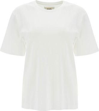 Khaite Mae T-shirt With Logo Patch