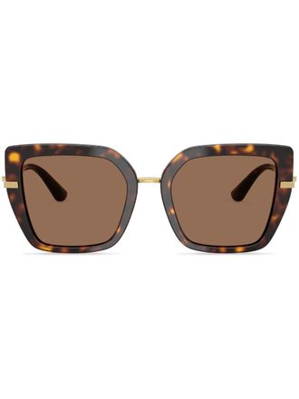 Dolce & Gabbana Eyewear Occhiali da sole squadrati - Verde