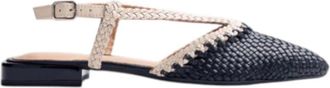 Gioseppo Sandalen - Dames - Ballerinas - Zwart - 39 EU - Leer - Schoenen