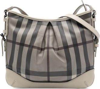 Burberry Pre-owned Burberry Smoke Check Coated Canvas Hartham Crossbody CNDONHOUDON