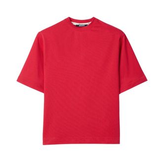 Jacquemus Camiseta Ventadou - Tops - Mujer - Rojo - XL