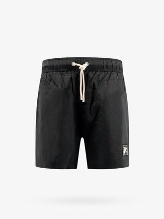 Palm Angels Boxer mare in nylon con patch logo sul fondo - PALM ANGELS - gender_Man