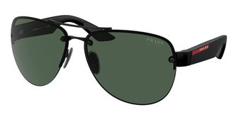 Prada PS55YS 1BO06U Mens Sunglasses Black Size 64