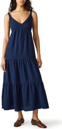 Steve Madden Elianna Sleeveless Midi Dress in Oilslick at Nordstrom, Size X-Large