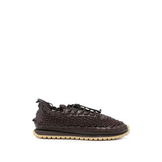 Emporio Armani Sneakers, male, Brown, Size: 12 US Knitted Sneakers