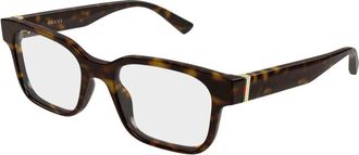 Gucci Glasses, male, Brown, Size: 54 MM Optical Frame