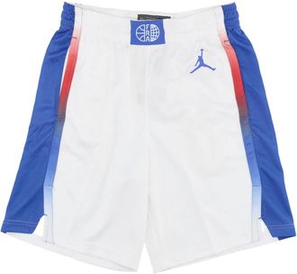Nike Jordan Frankrijk Basketbalshorts Beperkte Editie - Heren - Korte sportbroeken - Wit - XL - Polyester - Fitness