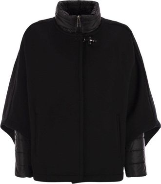 Fay 3-In-1 Double-Sided Wool And Cashmere Cape