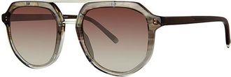 Paradigm Russell Greenpoint Womens Sunglasses Brown Size 52