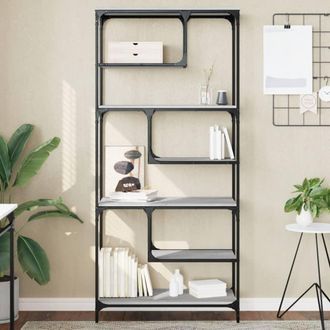 vidaXL Vidaxl - Estanter&iacute;a Madera De Ingenier&iacute;a Gris Sonoma 81x36x176 Cm
