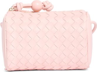 Urban Expression Woven Faux Leather Crossbody Bag in Soft Pink at Nordstrom Rack