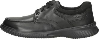 Clarks Donaway Edge Lakschoen - Heren - Veterschoenen - Zwart - 41 EU - Leer - Schoenen