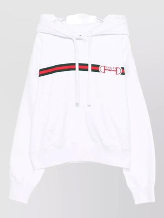Gucci cotton logo hoodie