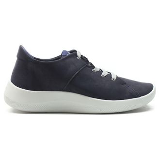 Arcopedico Munique Nubuck Womens High Top Trainers - Fal Coll Navy - Size:UK 7