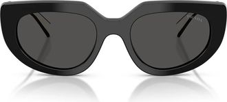 Prada Prd 02S Zonnebril - unisex - Zonnebrillen - Zwart - 53 MM - Accessoires