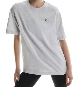 On Club-T Court Shirt In Heather Gray Pink