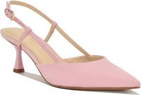 Nine West Rowen Slingback Pump in Kissy Pink Faux Suede at Nordstrom Rack, Size 9.5