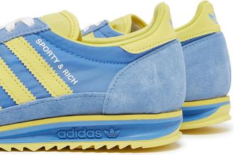 adidas Womens Sl72 Sneakers Blue Suede Rubber