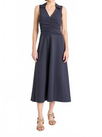 Cinq &agrave; Sept Kilda Midi Dress In Navy