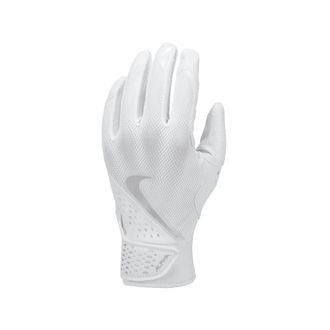 Nike Alpha Kids Batting Gloves (1 Pair) in White | N1004382-125