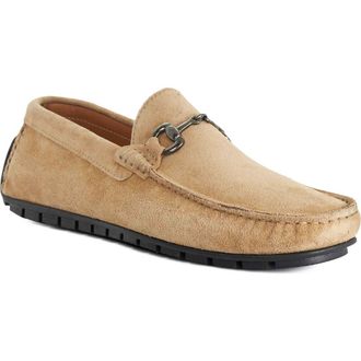 Dune London Brackon Bit Loafer in Taupe/Suede at Nordstrom, Size 10Us